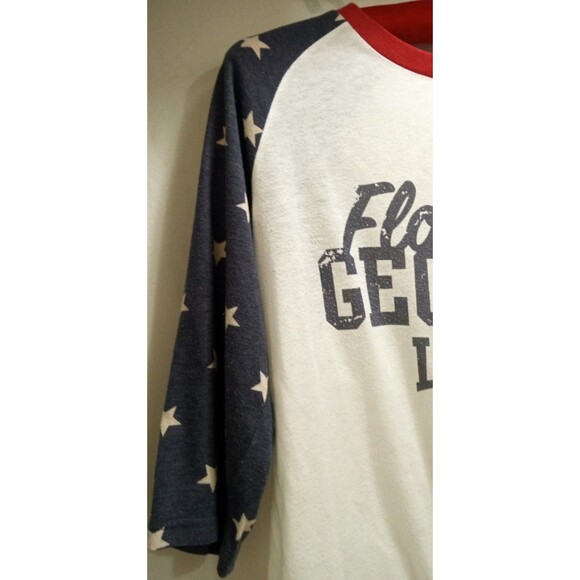 Florida Georgia Line Women's Medium Red White Blue 2016 Dig Your Roots Tour Note - Picture 5 of 8